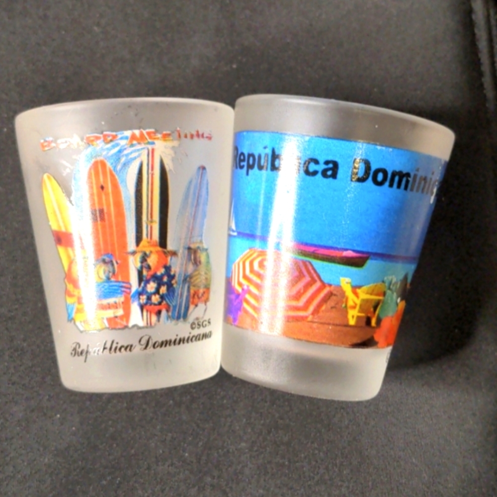 🌷5 for $20 🌷 2 touristy shot glasses